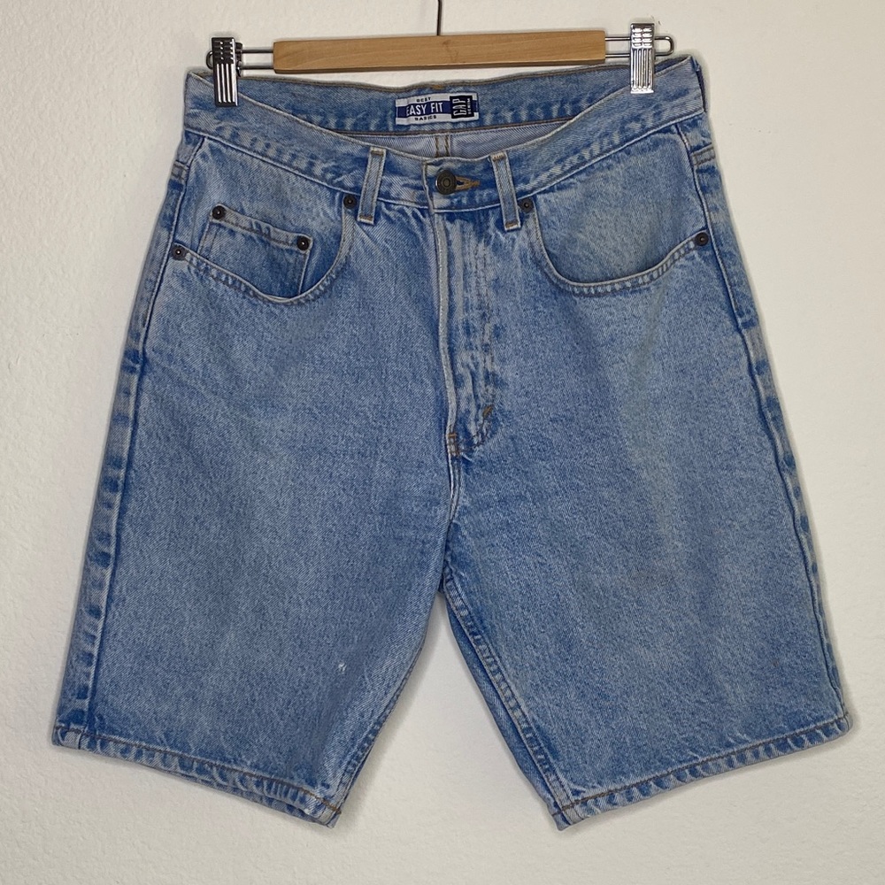 Vintage 90s Denim Shorts with 4-Pockets